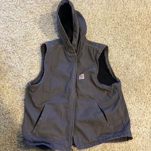 Grey Carhartt vest